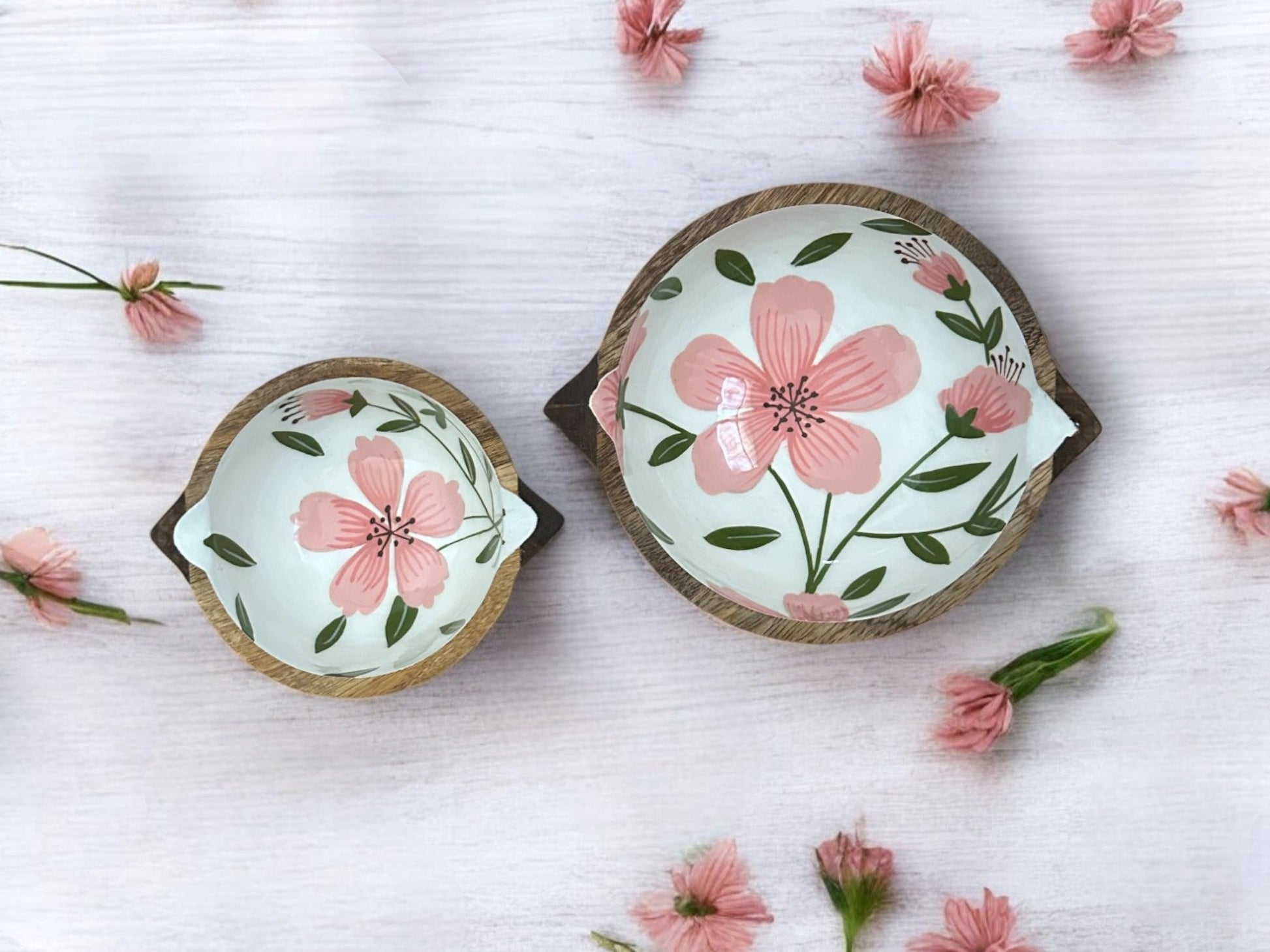 Gulbahar hand carved wooden snack bowl - medium - My StoreGulbahar hand carved wooden snack bowl - medium