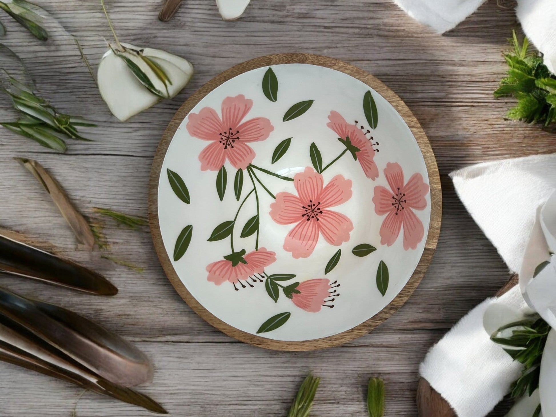 Gulbahar wooden Salad bowl - My StoreGulbahar wooden Salad bowl