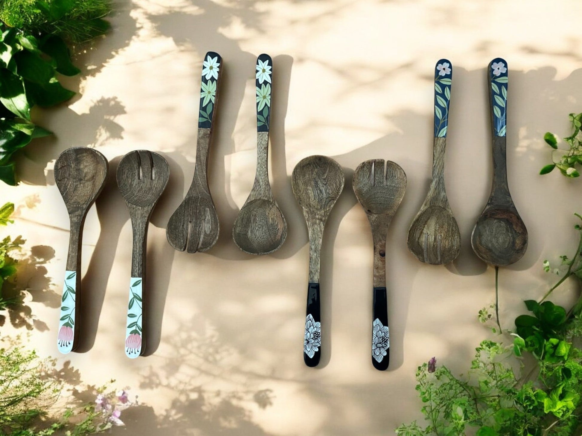 Vanaja wooden salad server - set of 2 - My StoreVanaja wooden salad server - set of 2