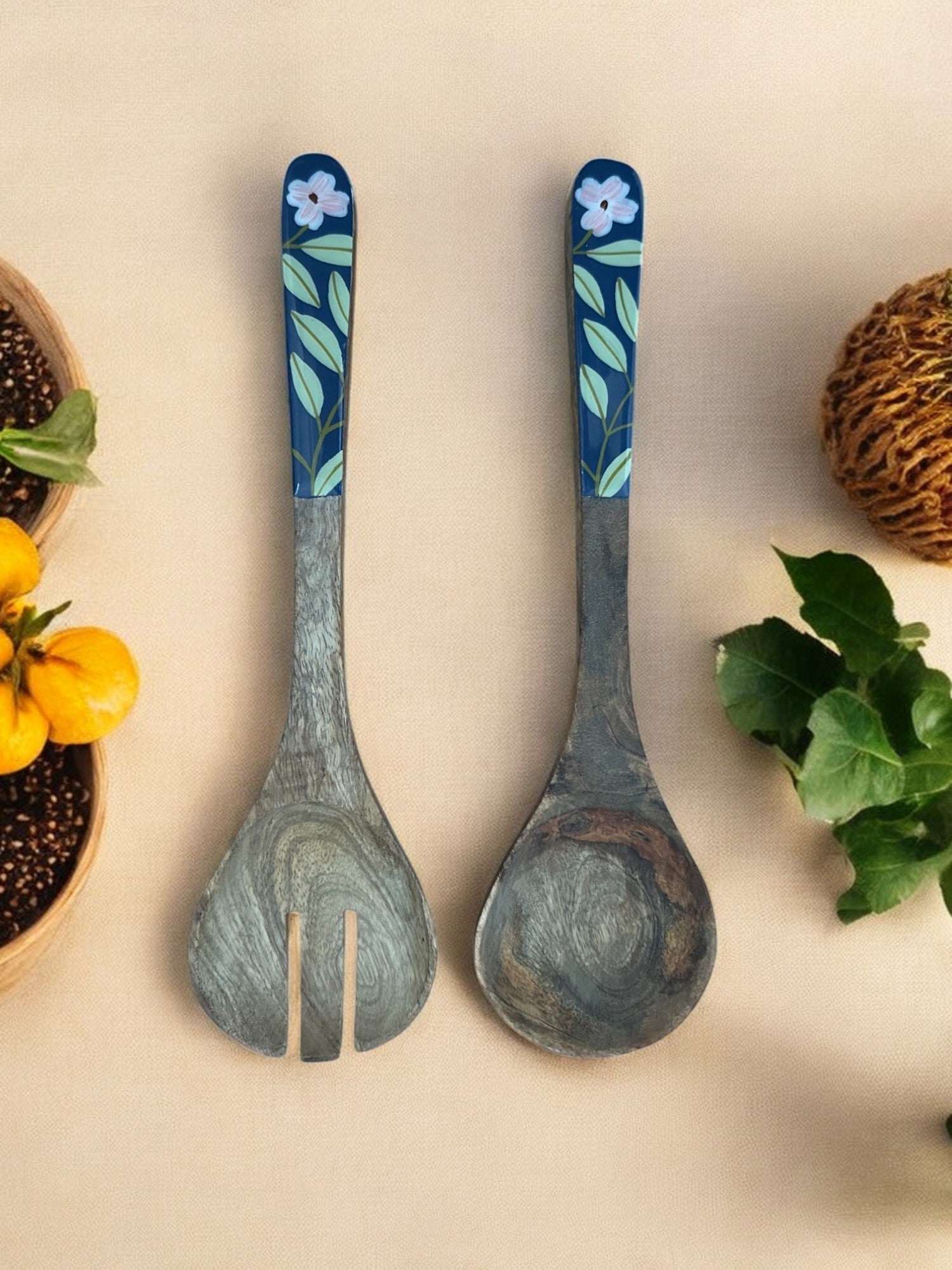 Vanaja wooden salad server - set of 2 - My StoreVanaja wooden salad server - set of 2